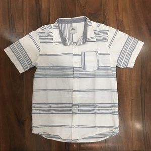 Quicksilver button short sleeve shirt
